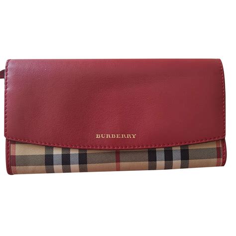 red burberry wallet with internal purse|burberry wallet outlet.